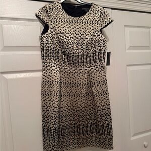 Covington Black and Gold Dress, NWT, size 6